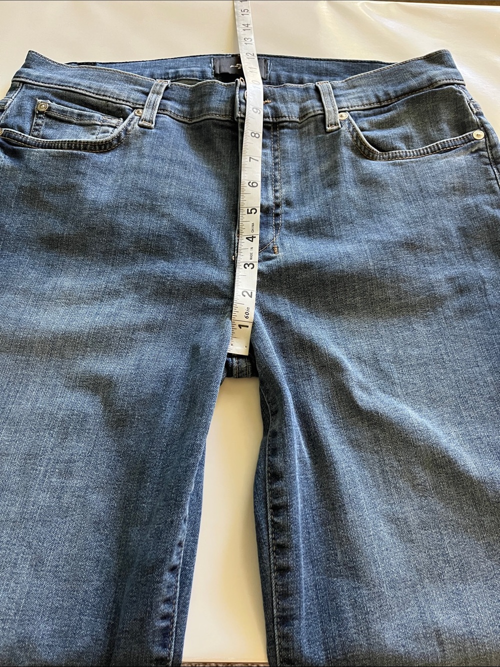 7 For All Mankind Tailorless Dojo High Rise Size 31 - Picture 6 of 16